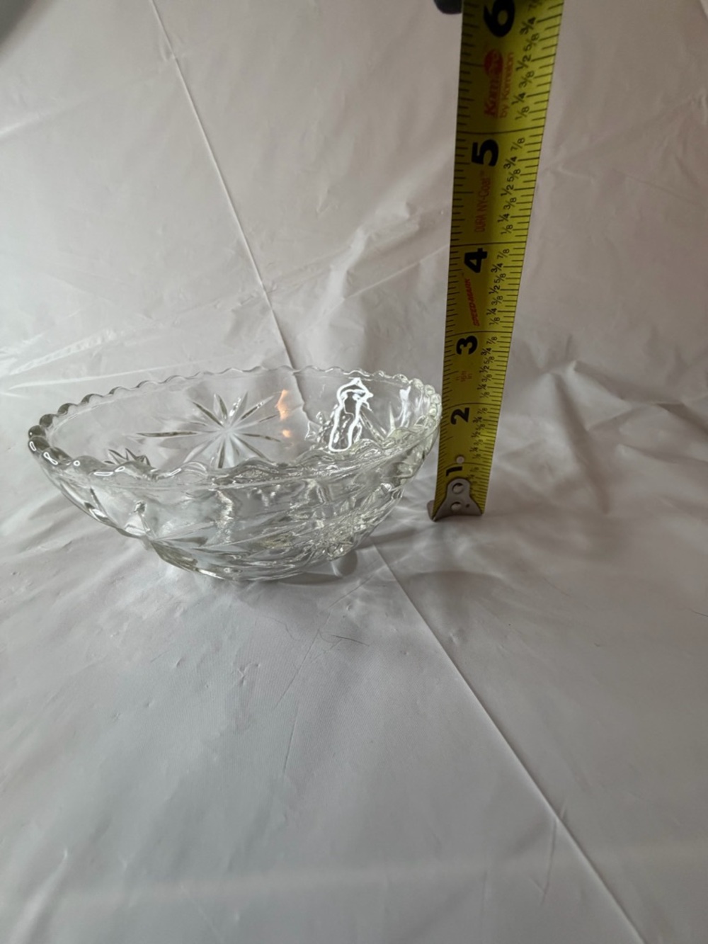 Vintage Anchor Hocking glass serving bowl - 5” - Picture 6 of 6